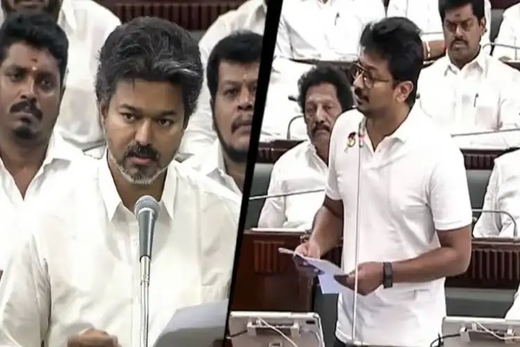 Udhayanidhi Stalin hits back at CM Vijay over DMK corruption charges in assembly, says “allegation must be proven”