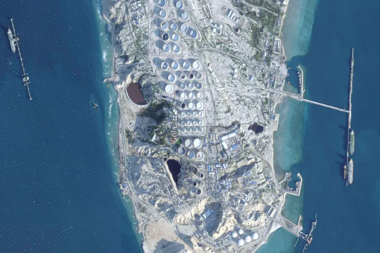 Why is Kharg Island Iran's greatest strength?
