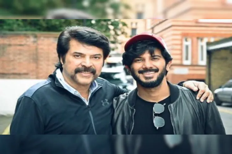 Dulquer Salmaan calls Mammootty the safest place in his world.
