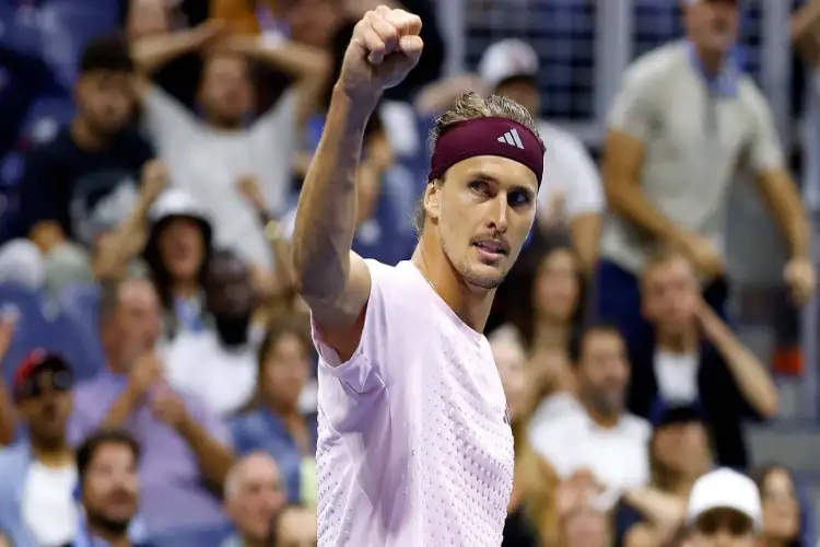 US Open 2026: Alexander Zverev completes Grand Slam QF sweep, sets up van de Zandschulp clash