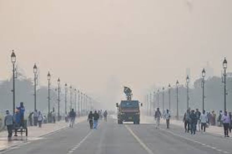 Air quality in Delhi remained in the 'moderate' category