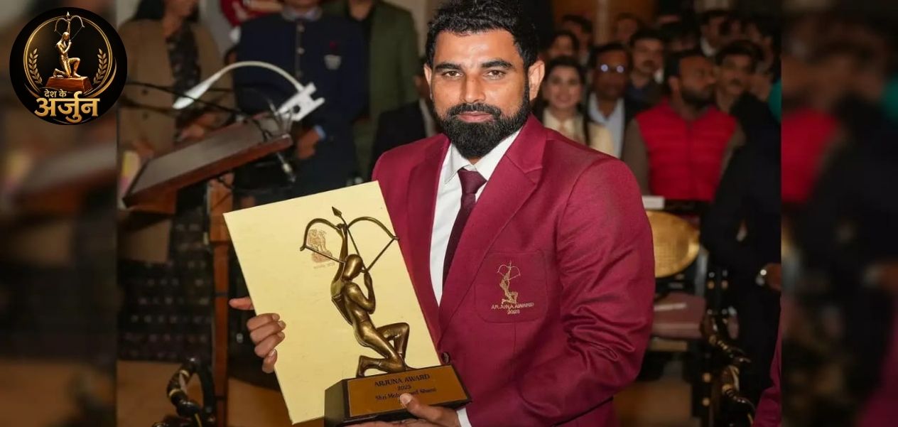 Mohammed Shami: From the pitches of Amroha to World Cup star and Arjuna Awardee.