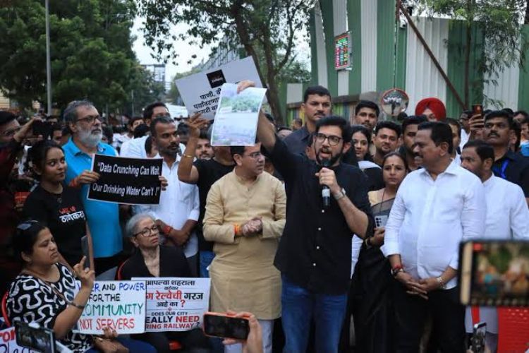 Aditya Thackeray opposes data centre and ring metro project in Thane