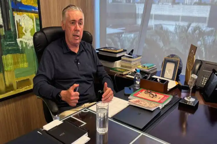 Head coach Ancelotti plans to use FIFA windows to build a strong, cohesive Brazil ahead of 2030 World Cup
