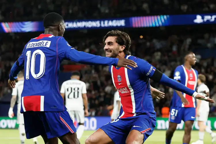 PSG, Liverpool, Arsenal and Stuttgart make winning starts to UEFA Champions League campaign