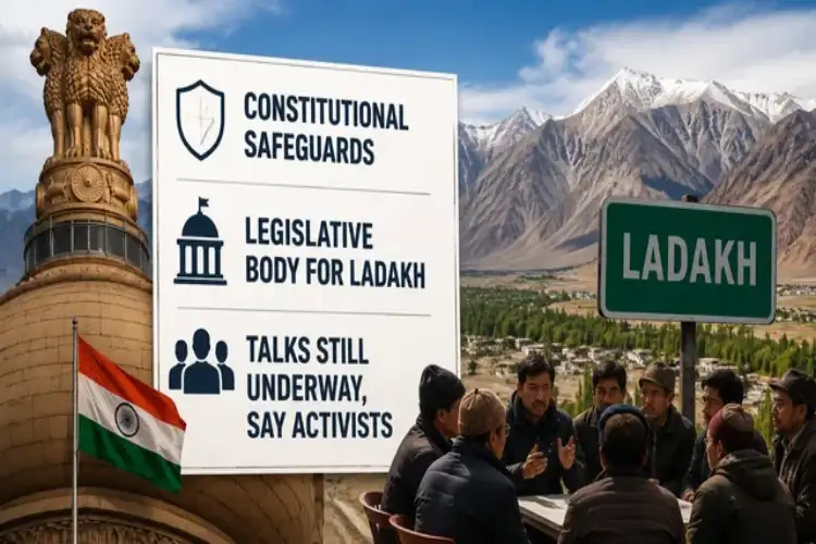 Government strong on its commitment for constitutional safeguards for Ladakh