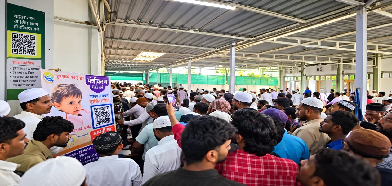 Prayers offered at the Jama Masjid in Wagholi to save 14-month-old Gargi.
