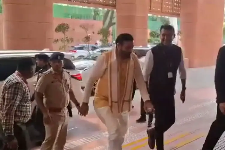 Rekha Gupta, Nayab Saini, CR Paatil arrive to attend meeting on Kishau Dam project chaired by Amit Shah