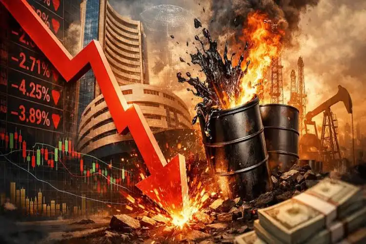 Sensex, Nifty fall over 1% as crude, global yields weigh on investor sentiment