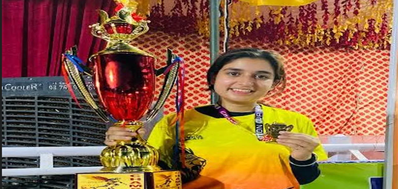 AMU's Nabila Khan wins gold in Roller Derby.