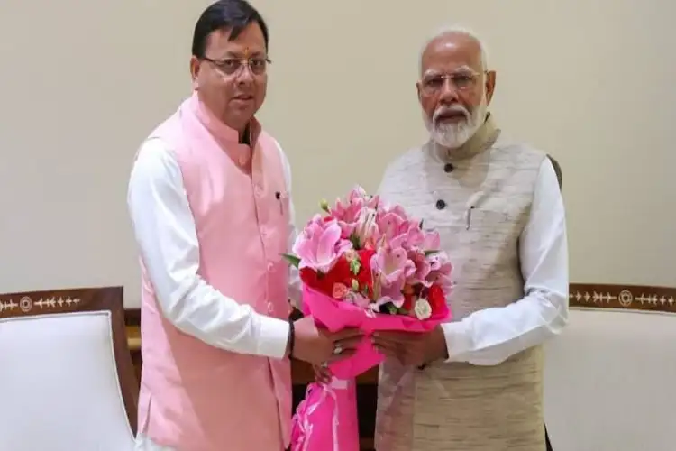 PM Modi greets Uttarakhand CM Dhami on his birthday, praises efforts towards state’s progress