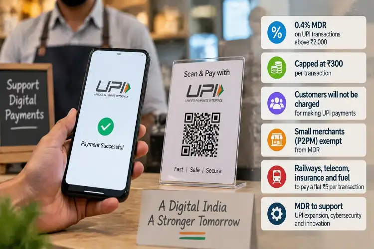 New UPI Rules: Full details on payments above ₹2,000, MDR, and monthly limits.