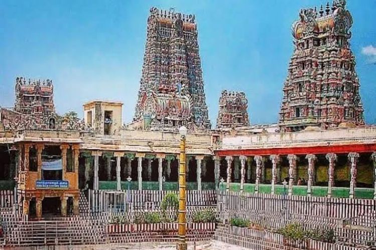  the re-consecration ceremony of the famous Meenakshi Sundareswarar Temple was held.