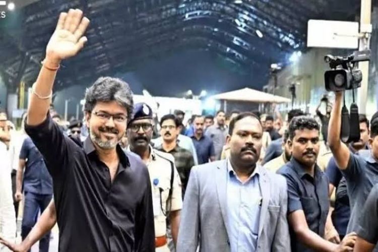 Tamil Nadu Chief Minister Vijay returns to Chennai after London visit
