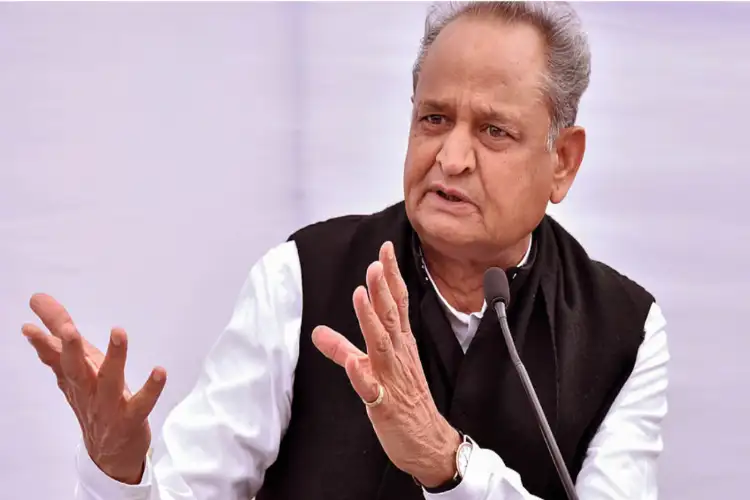 Ashok Gehlot alleges crores in bribes to form BJP boards in Rajasthan civic bodies