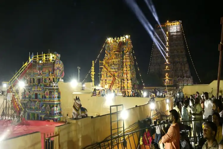 TN Minister Nirmal Kumar defends Meenakshi Temple Kumbhabhishekam arrangements, slams TTV Dhinakaran
