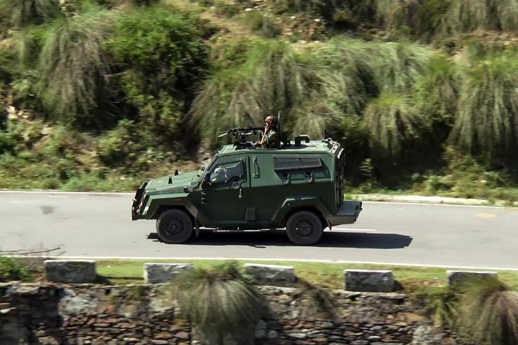 BSF vehicle overturns on Jammu-Srinagar highway, five security personnel injured
