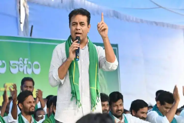Telangana: KTR condemns arrests of BRS leaders, demands release of Jurala water for farmers
