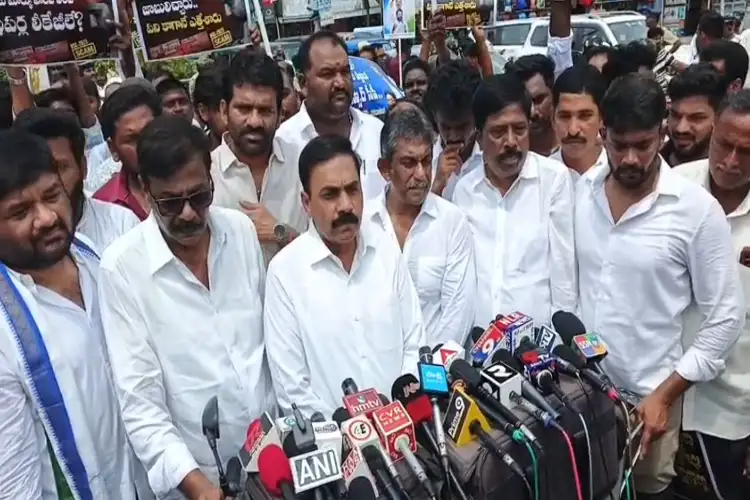 YSRCP demands CBI probe into DSC scam, calls for Minister Lokesh's resignation