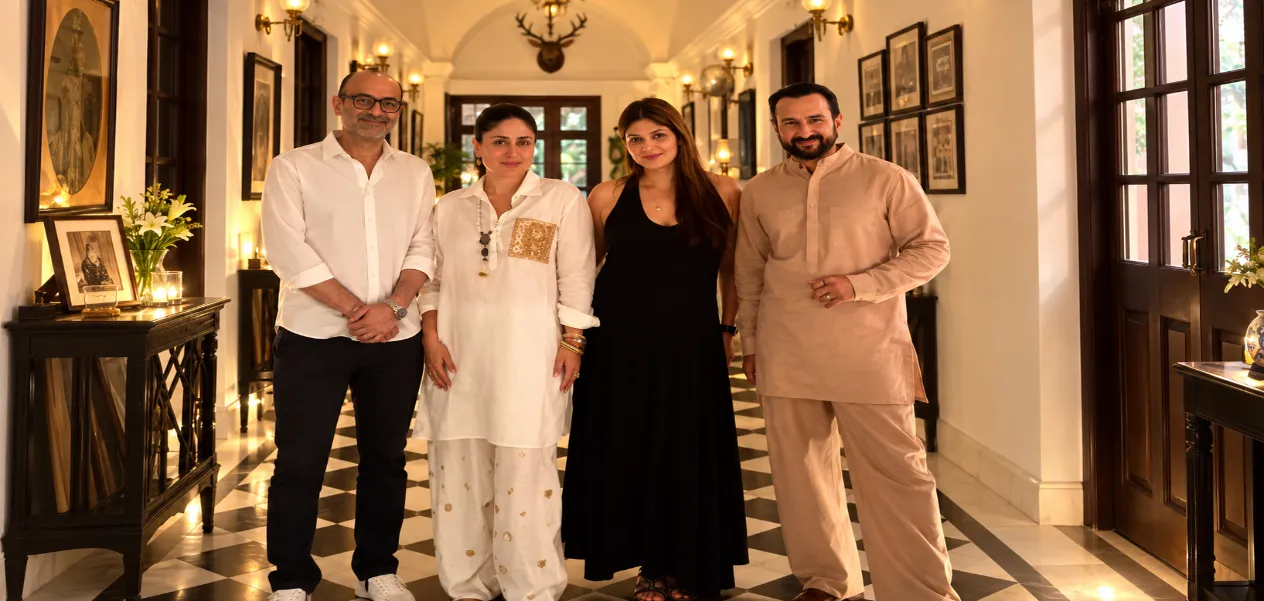 Kareena Kapoor's royal birthday at Pataudi Palace: A lively celebration with Saif and the children.
