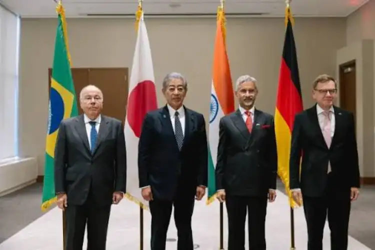 G4 countries call for immediate UNSC reform, cite council’s inability to uphold global peace, security
