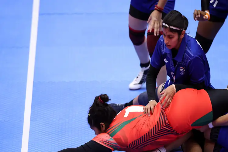 Asian Games 2026: India women’s kabaddi team beats Iran 37-23