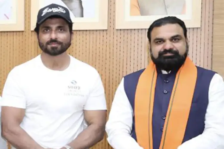 Sonu Sood meets Bihar CM Samrat Choudhary