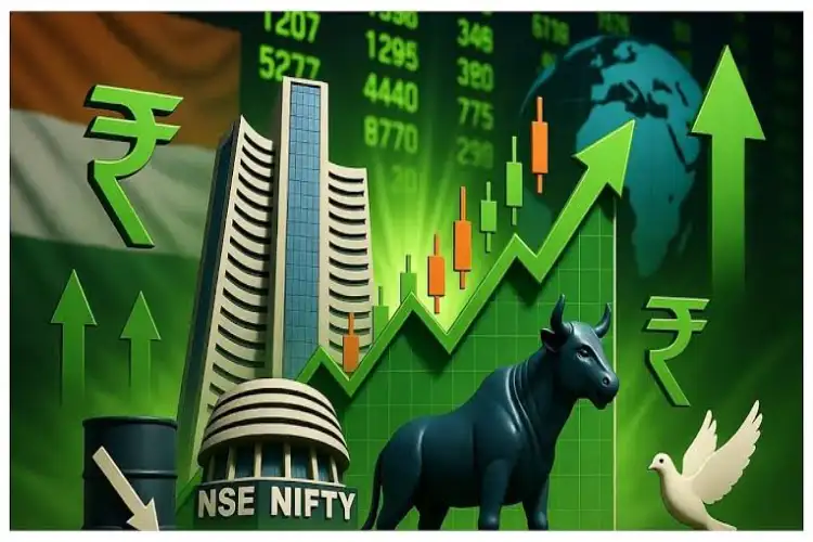 Nifty closes at 23,446, gains 118 points, Sensex ends at 74,828 on stronger domestic growth momentum