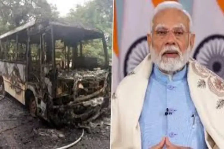 Greater Noida bus fire: PM Modi announces Rs 2 lakh ex-gratia for families of 9 dead, Rs 50,000 for injured