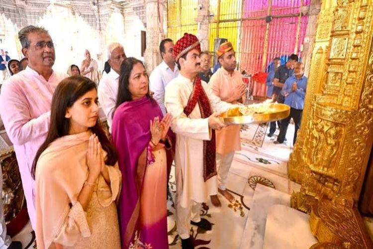 Gautam Adani offers prayers at Kalighat Temple ahead of mega hospital foundation stone laying ceremony