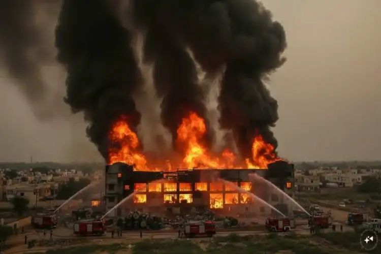 Jodhpur: 14 injured in chemical explosion during firefighting; 8 suffer 50% burns