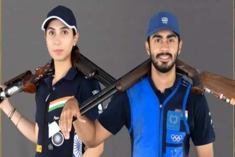 Mandaviya hails Anantjeet-Parinaaz's historic mixed skeet team bronze at Asian Games 2026