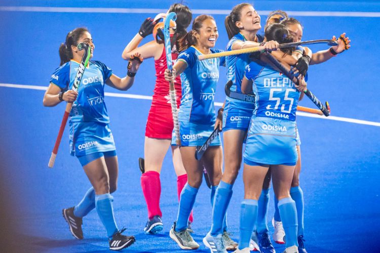 Indian women's hockey team beats Japan to register fourth win