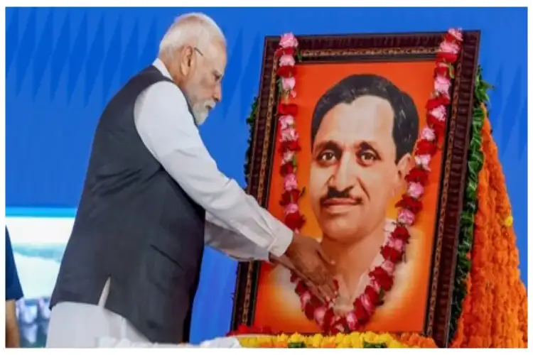 “Charaiveti-Charaiveti-Charaiveti”: PM Modi recalls Deendayal Upadhyay's message of continuous service during Seva Yatra