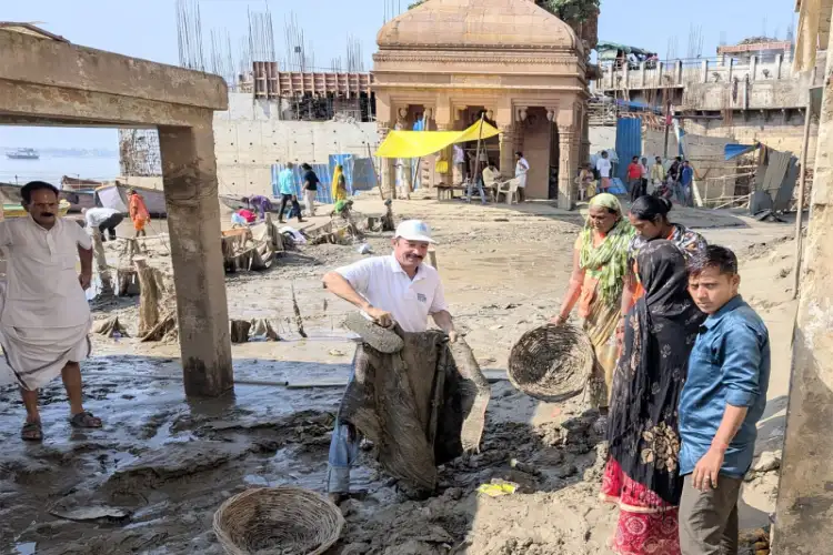 Namami Gange, Varanasi Municipal Corporation launch cleanliness drive after floods