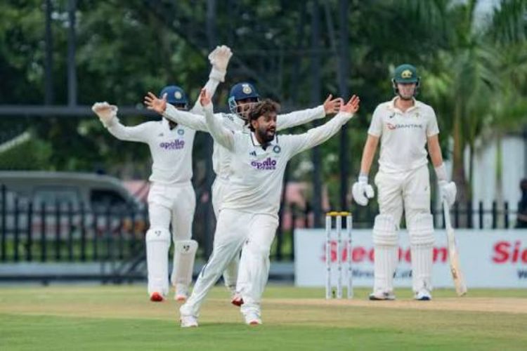 India A beats Australia A by 162 runs in the first four-day match