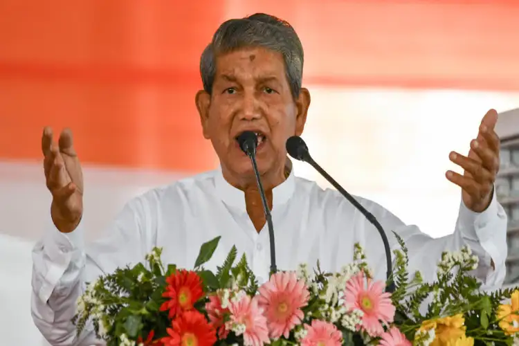 Congress leader Harish Rawat appears before ED in Dehradun