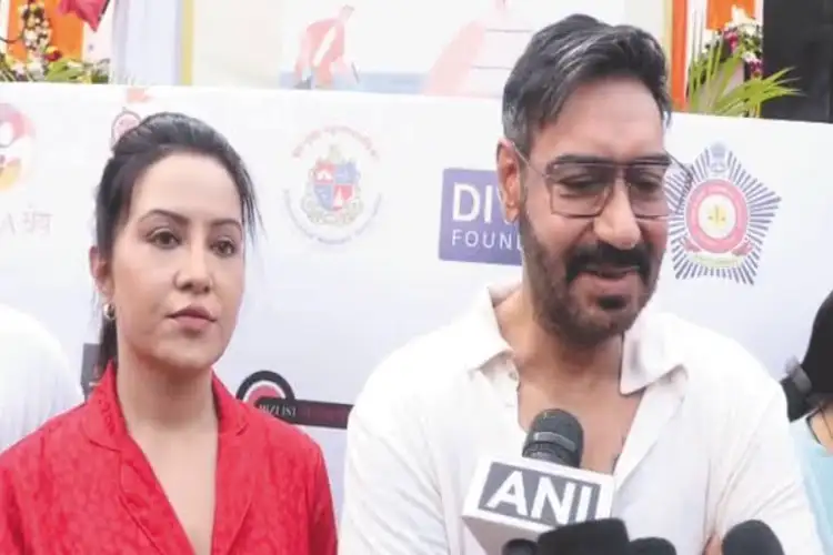 Ajay Devgn, Amruta Fadnavis join 'Sea Shore Shine 2026' clean-up drive at Juhu beach