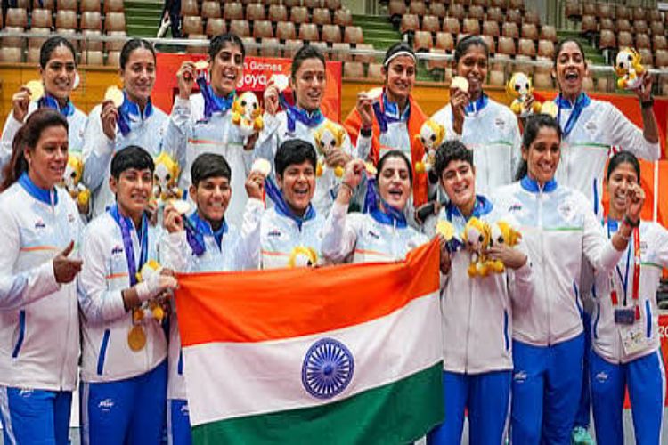 Indian women's kabaddi team won the gold medal for the fourth time in the Asian Games