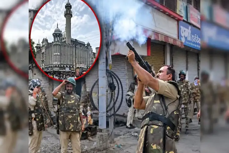 Ujjain: Situation remain tense at Shahi Masjid complex as fresh clashes erupt over demolition of part of Masjid