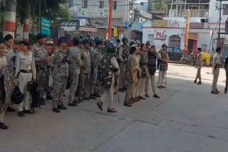 Shops around Ujjain's Shahi Masjid removed; security tightened.