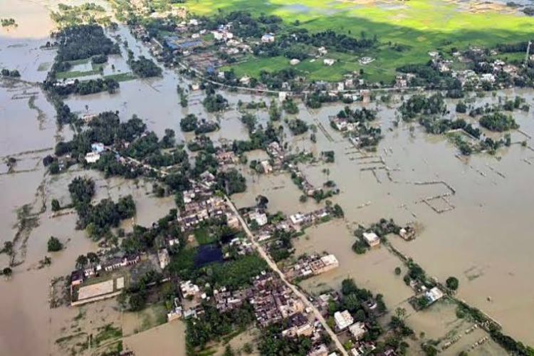 Flood threat in Gandak: Water level in Bagaha records 91.25 meters