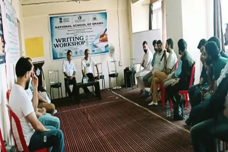 National School of Drama organises writing workshop for youth in Srinagar, participants expresses gratitude  