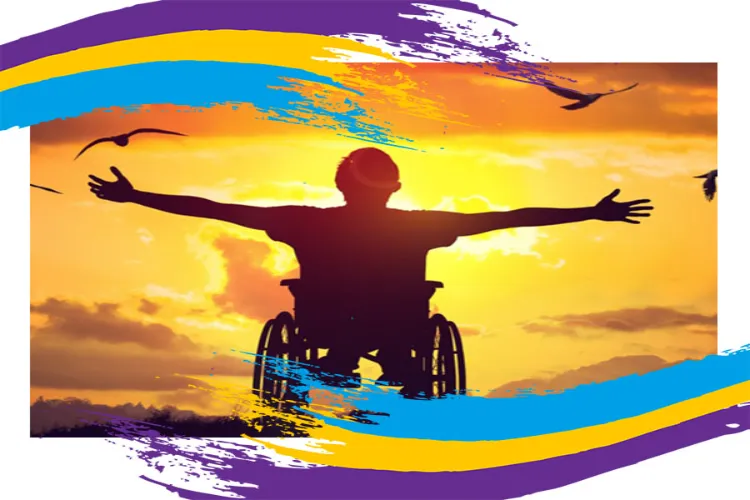 The path to the village is challenging for the differently-abled.
