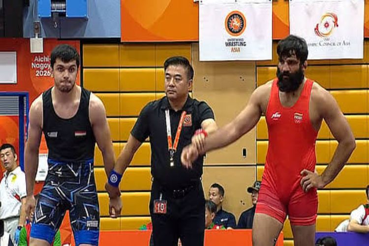 Sunil Kumar wins second consecutive bronze medal at Asian Games