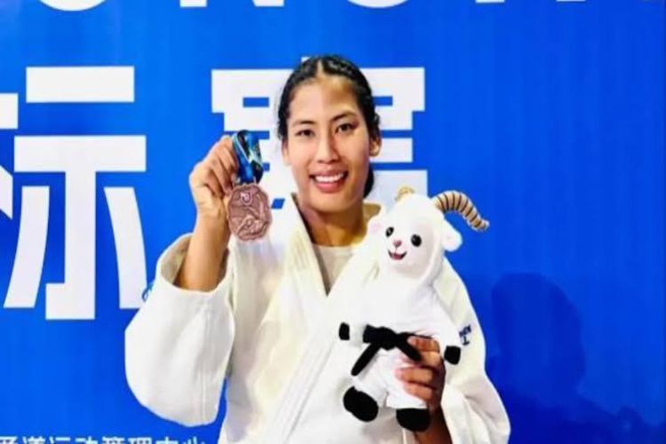 India's Takhellambam reaches bronze medal bout in judo
