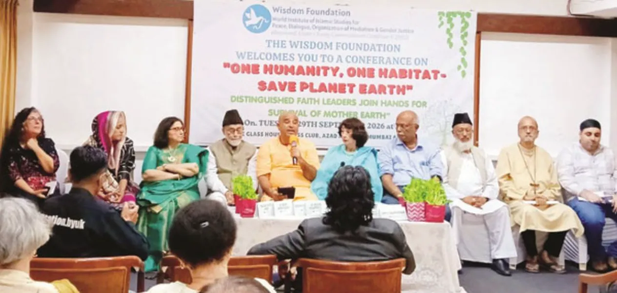 Religious leaders in Mumbai delivered a message to save nature.