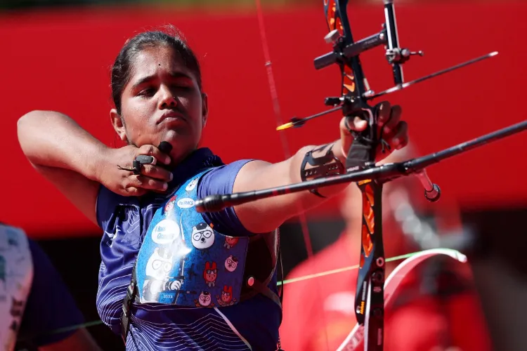 Asian Games: 17-year-old Kumkum Mohod wins historic gold in archery.