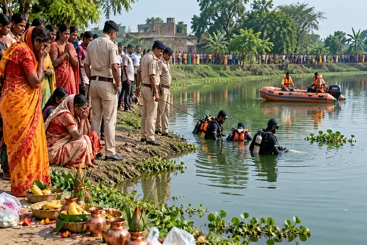 Bihar: Four drown, 1 rescued while bathing in pond during Jitiya rituals in East Champaran