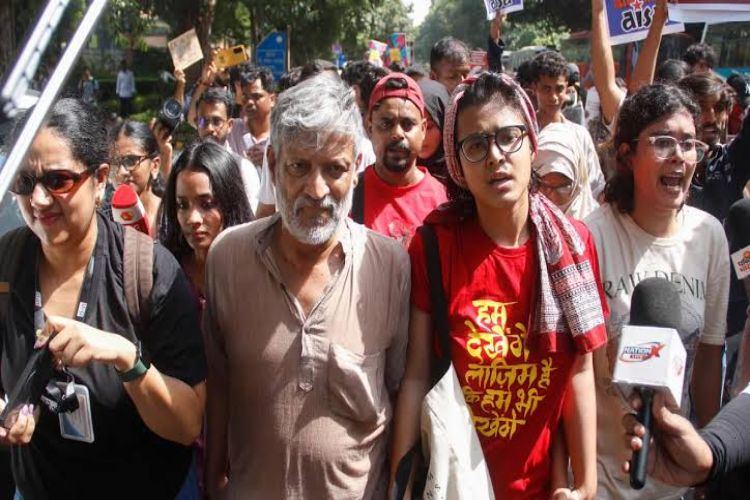 AISA activists return to Jantar Mantar a day after mass detention